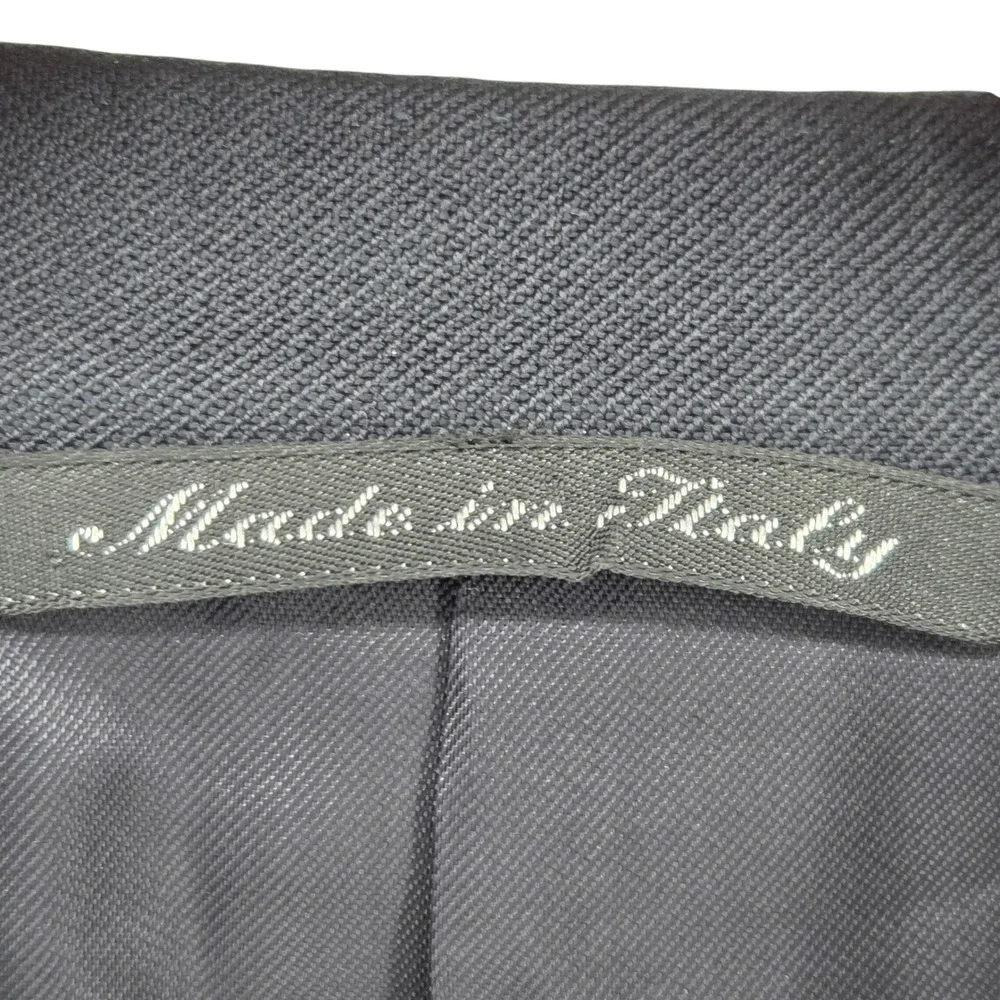 CANALI Men's Charcoal Grey Wool Suit Jacket Blazer Sport Coat Made in Italy‎ 46R